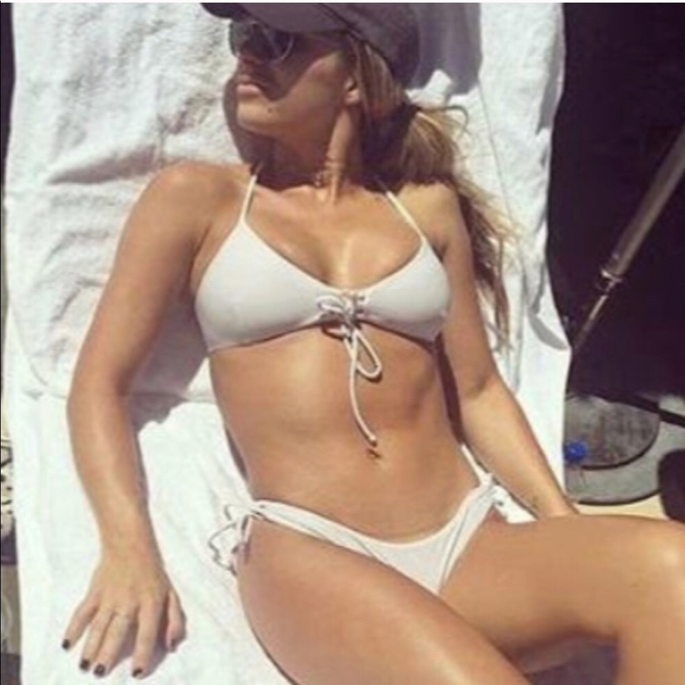 Kittenish Lavender Bikini Top